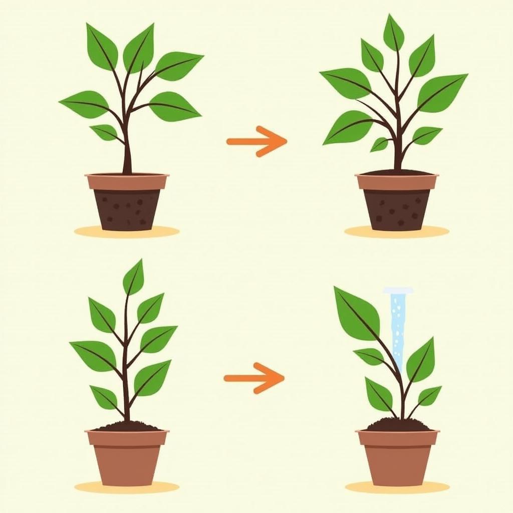 Hướng dẫn từng bước trồng cây kim ngân trong chậu tại nhà